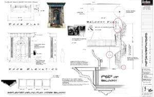 Technical Drawings by Scenic Designer Brian Sidney Bembridge