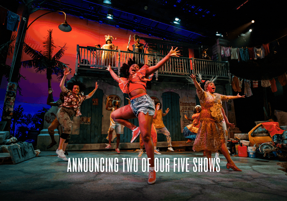 Rajeer Alford (Tom Collins) in Arden Theatre Company's 2025 production of RENT. Photos by Ashley Smith, Wide Eyed Studios.